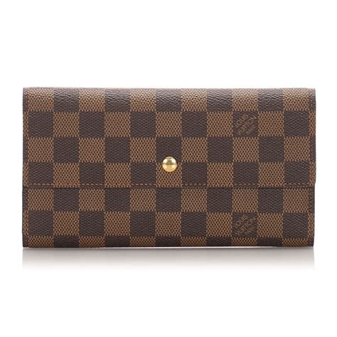 porte monnaie louis vuitton coeur|authentic Louis Vuitton damier wallet.